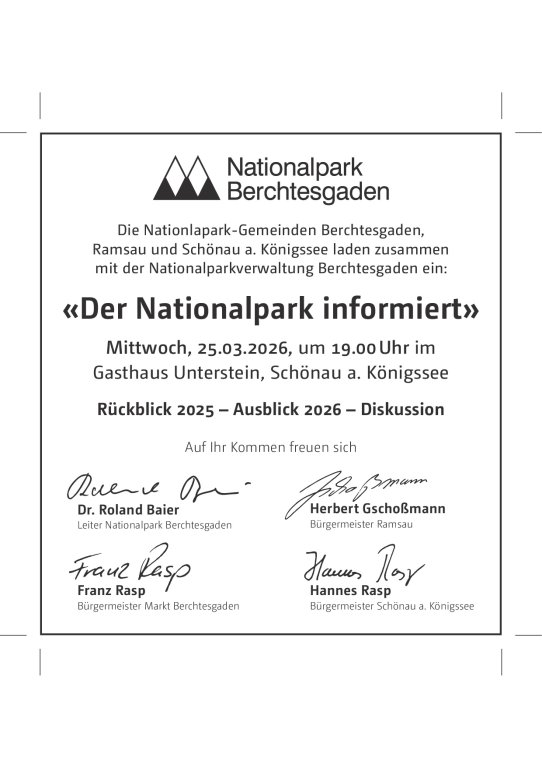 Der Nationalpark Informiert