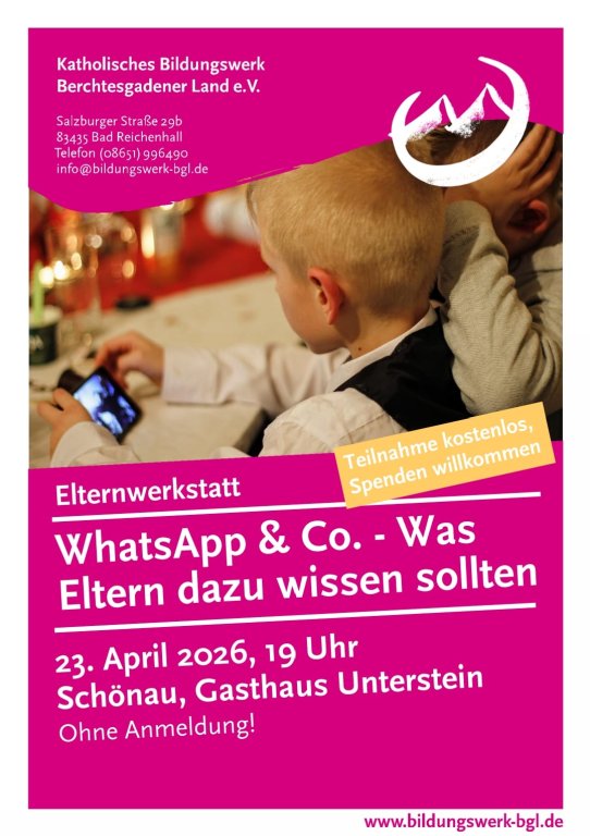 WhatsApp & Co. - Was Eltern dazu wissen sollten